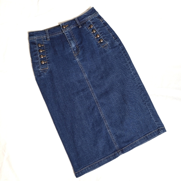 Cato Denim Skirt - Picture 1 of 6